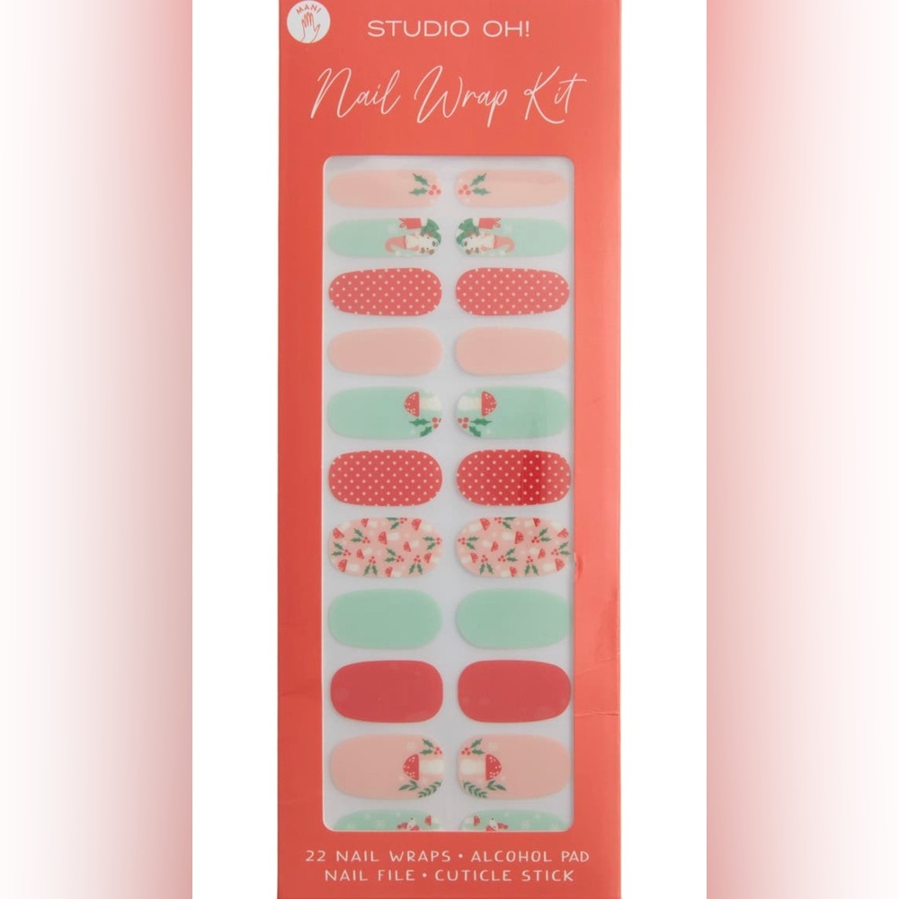 NEW Holiday Nail Wrap Kit